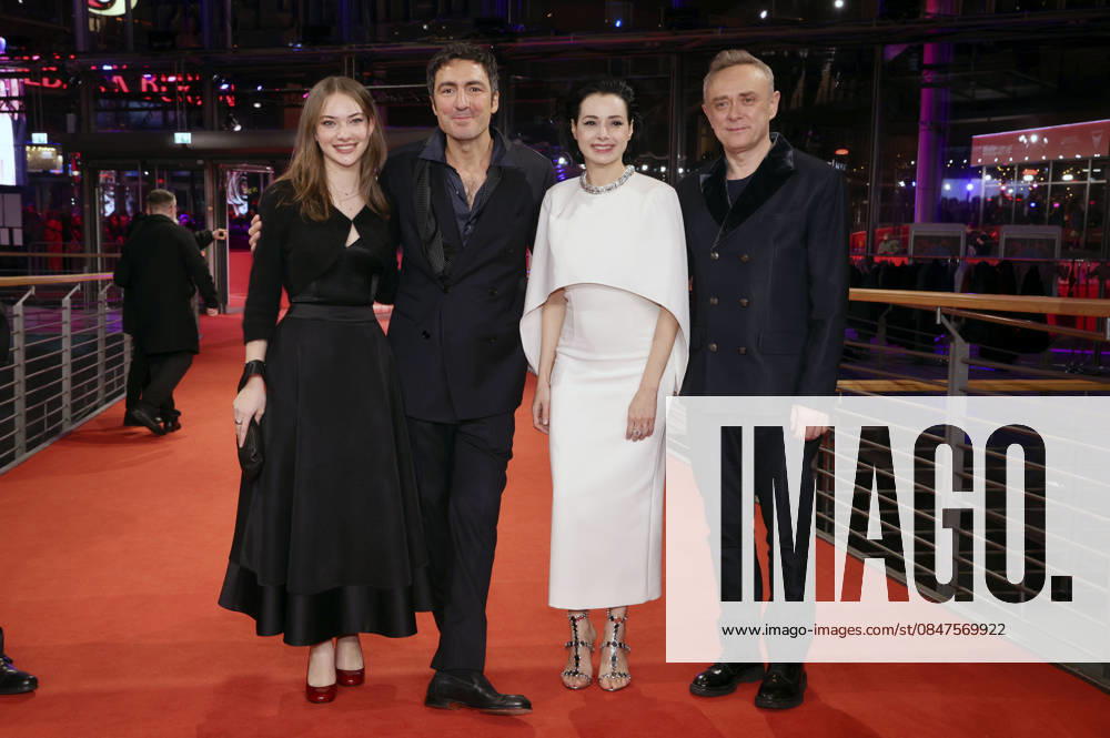 Leyla Smyrna Cabas, Ilker Catak, Özgü Namal and Tansu Bicer at the premiere of the feature film Yellow Letters Yellow Letters at the Berlinale 2026 76 Berlin International Film Festival in the Berlinale Palast Berlin, 13 02 2026 Foto:xD.xBedrosianx xFuturexImagex briefe_6223