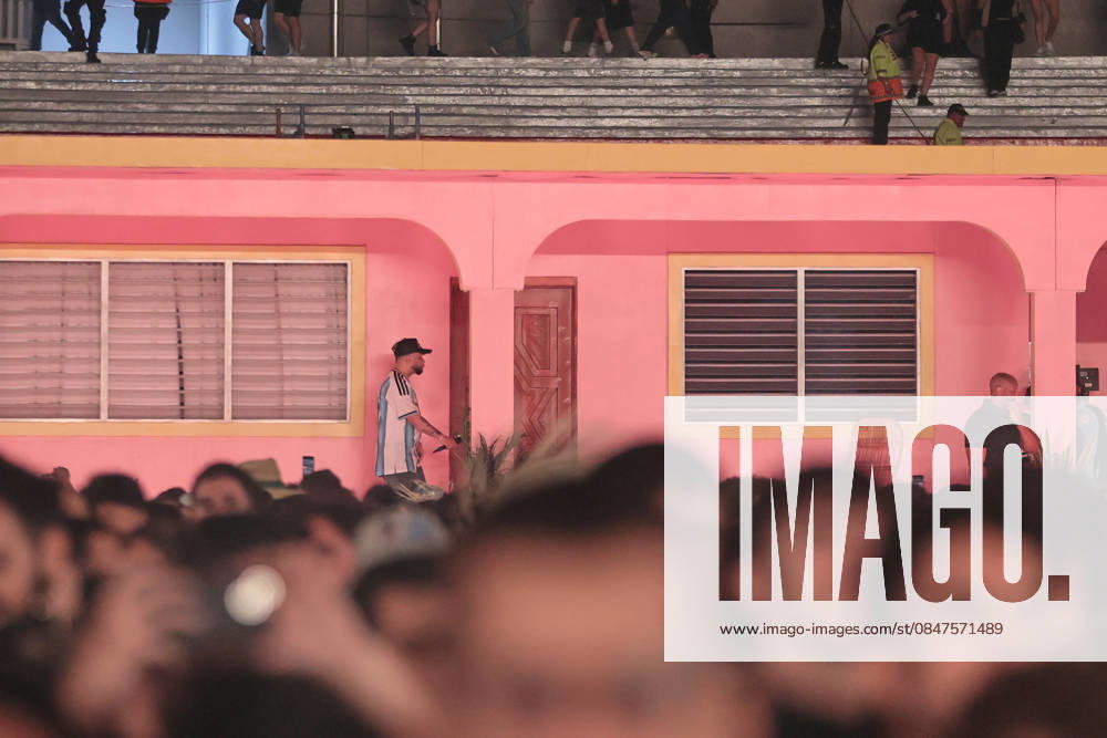 Bad Bunny performs first Buenos Aires concert of world tour BUENOS AIRES, ARGENTINA - FEBRUARY 13: Puerto Rican singer Bad Bunny performs during the first of his three scheduled shows at Estadio Monumental in Buenos Aires, Argentina, as part of his Debi Tirar Mas Fotos world tour, in Buenos Aires, Argentina on February 13, 2026. The artist arrived in Argentina following a high-profile appearance at the Super Bowl, where he delivered strong criticism of US policies, and after winning a Grammy Award, becoming the first Spanish-language album to receive the Album of the Year honor. The concert drew tens of thousands of fans, marking one of the most anticipated musical events of the year in the Argentine capital. Luciano Gonzalez Anadolu Bu