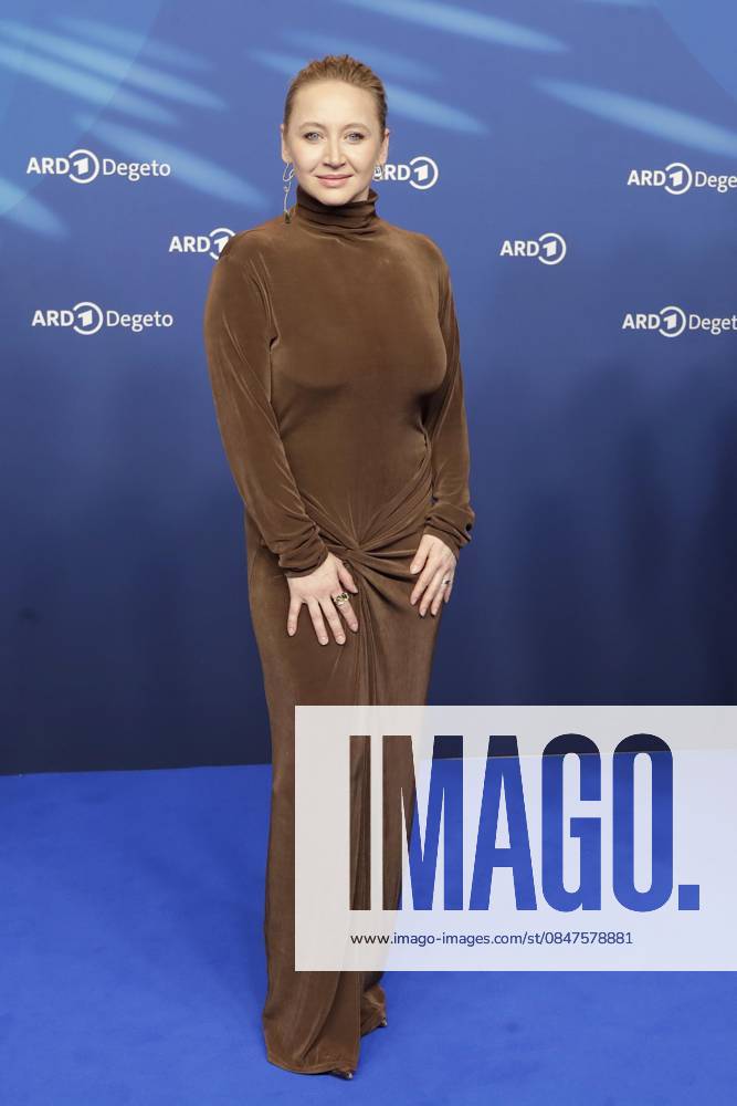 Anna Maria Mühe, at the ARD BLUE HOUR 2026, Party for the 76th Berlin International Film Festival, Berlinale, at the Telegraphenamt in Berlin, Red Carpet,