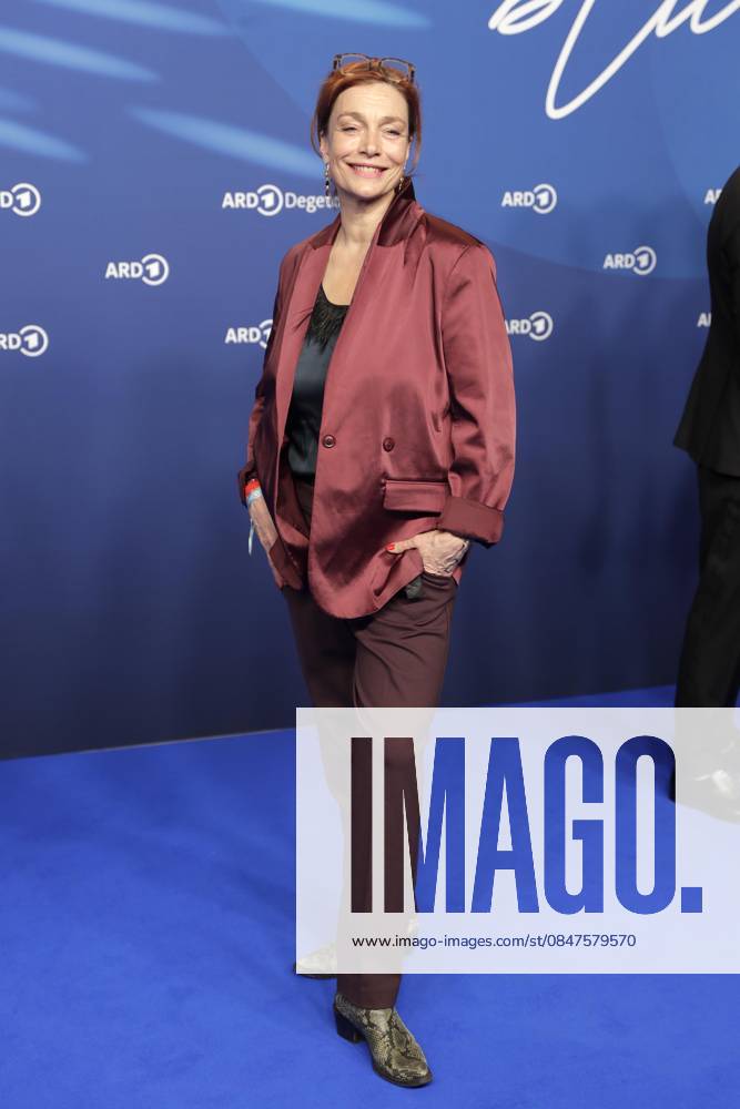 Aglaia Szyszkowitz, at the ARD BLUE HOUR 2026, Party for the 76th Berlin International Film Festival, Berlinale, at the Telegraphenamt in Berlin, Red Carpet,