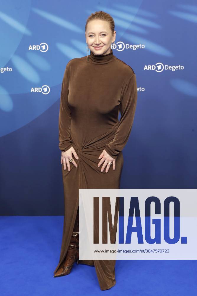 Anna Maria Mühe, at the ARD BLUE HOUR 2026, Party for the 76th Berlin International Film Festival, Berlinale, at the Telegraphenamt in Berlin, Red Carpet,