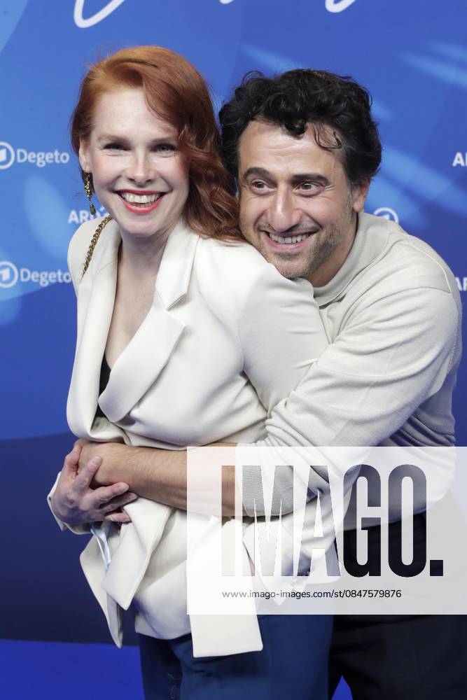 Henny Reents, Cem Ali Gültekin, at the ARD BLUE HOUR 2026, Party for the 76th Berlin International Film Festival, Berlinale, at the Telegraphenamt in Berlin, Red Carpet,