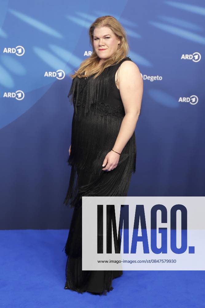 Stefanie Reinsperger, at the ARD BLUE HOUR 2026, Party for the 76th Berlin International Film Festival, Berlinale, at the Telegraphenamt in Berlin, Red Carpet,