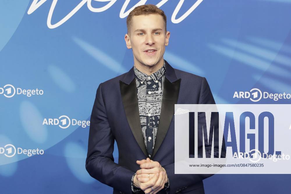 Lucas Sauer, at the ARD BLUE HOUR 2026, party for the 76th Berlin International Film Festival, Berlinale, at the Telegraphenamt in Berlin, red carpet,