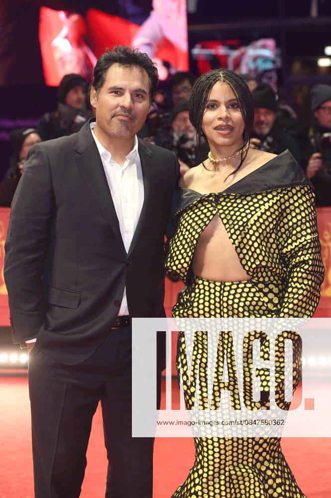 Michael Pena and Zazie Beetz at the photocall for the feature film Good Luck, Have Fun, Don t Die at the Berlinale 2026 76 Berlin International Film Festival on the Red Carpet of the Berlinale Palast Berlin, 13 02 2026 Foto:xC.xNiehausx xFuturexImagex fun_6241
