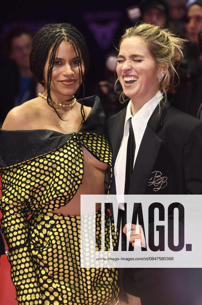 Zazie Beetz and Haley Lu Richardson at the photocall for the feature film Good Luck, Have Fun, Don t Die at the Berlinale 2026 76 Berlin International Film Festival on the Red Carpet of the Berlinale Palast Berlin, 13 02 2026 Foto:xC.xNiehausx xFuturexImagex fun_6244
