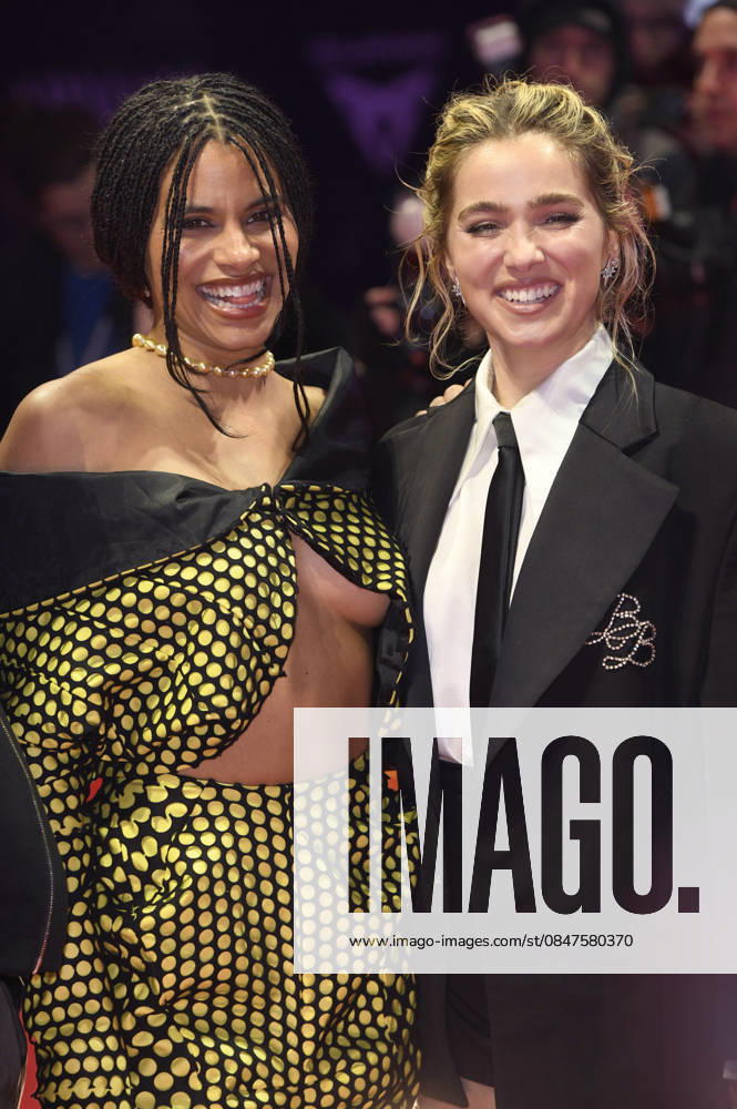 Zazie Beetz and Haley Lu Richardson at the photocall for the feature film Good Luck, Have Fun, Don t Die at the Berlinale 2026 76 Berlin International Film Festival on the Red Carpet of the Berlinale Palast Berlin, 13 02 2026 Foto:xC.xNiehausx xFuturexImagex fun_6245