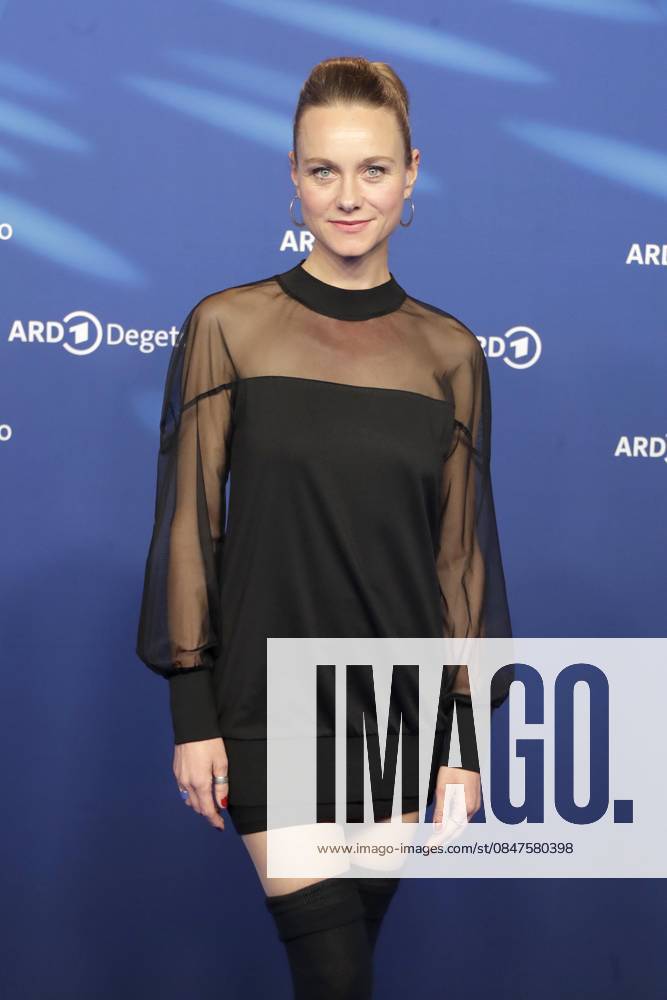 Anna Unterberger, at the ARD BLUE HOUR 2026, party for the 76th Berlin International Film Festival, Berlinale, at the Telegraphenamt in Berlin, red carpet,