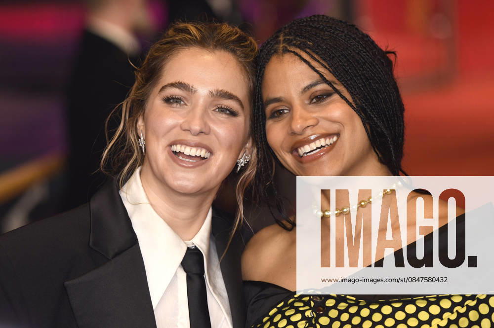 Haley Lu Richardson and Zazie Beetz at the photocall for the feature film Good Luck, Have Fun, Don t Die at the Berlinale 2026 76 Berlin International Film Festival on the Red Carpet of the Berlinale Palast Berlin, 13 02 2026 Foto:xC.xNiehausx xFuturexImagex fun_6252