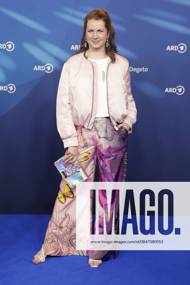 Cornelia Groeschel, at the ARD BLUE HOUR 2026, Party for the 76th Berlin International Film Festival, Berlinale, at the Telegraphenamt in Berlin, Red Carpet,