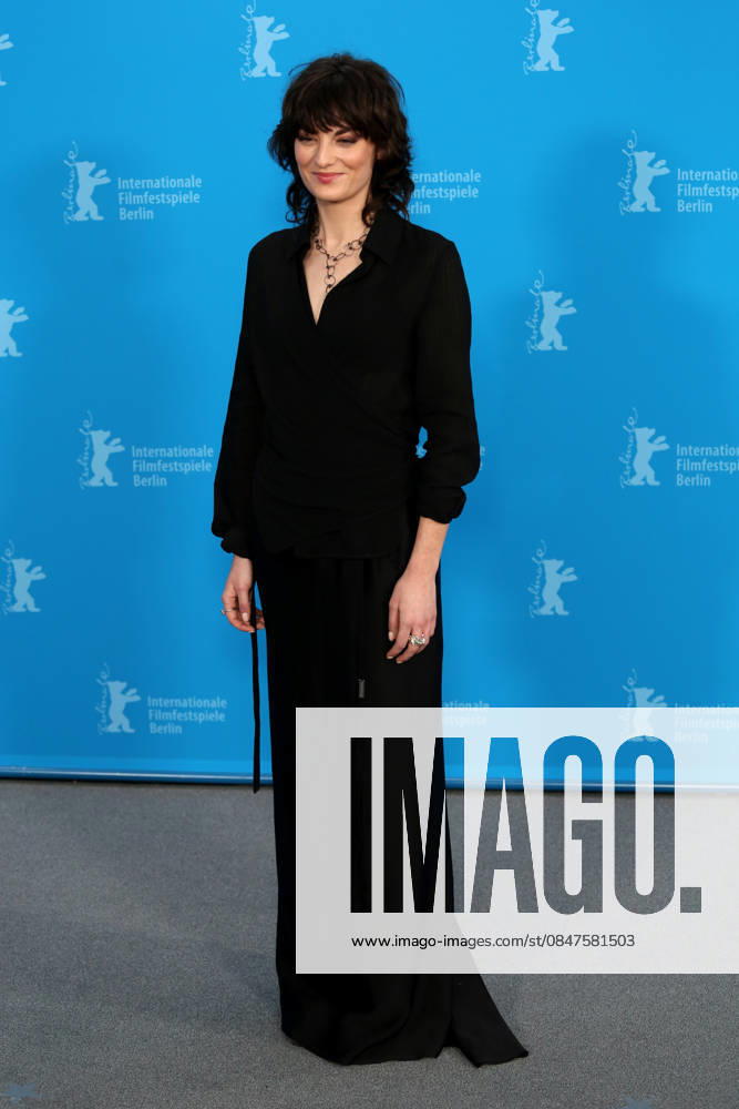 Violet Braeckman poses during the photocall for Heysel 85 at the 76th Berlin International Film Festival (Berlinale) in Berlin. The festival runs from Feb. 12 to 22, 2026. Berlin Germany - ZUMAf146 20260214_zip_f146_034