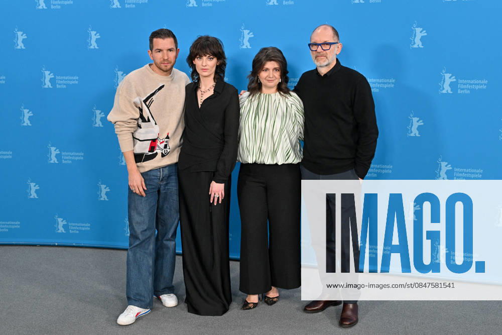 76th Berlin Film Festival Photocall Heysel 85 Matteo Simoni, Violet Braeckman, Teodora Ana Mihai, Hans Everaert attending the photocall of the movie Heysel 85 during 76th Berlin International Film Festival in Berlin, Germany on 14 February 2026. Photo by Julien Reynaud APS-Medias ABACAPRESS.COM Berlin