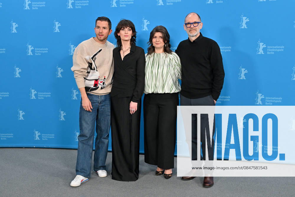 76th Berlin Film Festival Photocall Heysel 85 Matteo Simoni, Violet Braeckman, Teodora Ana Mihai, Hans Everaert attending the photocall of the movie Heysel 85 during 76th Berlin International Film Festival in Berlin, Germany on 14 February 2026. Photo by Julien Reynaud APS-Medias ABACAPRESS.COM Berlin