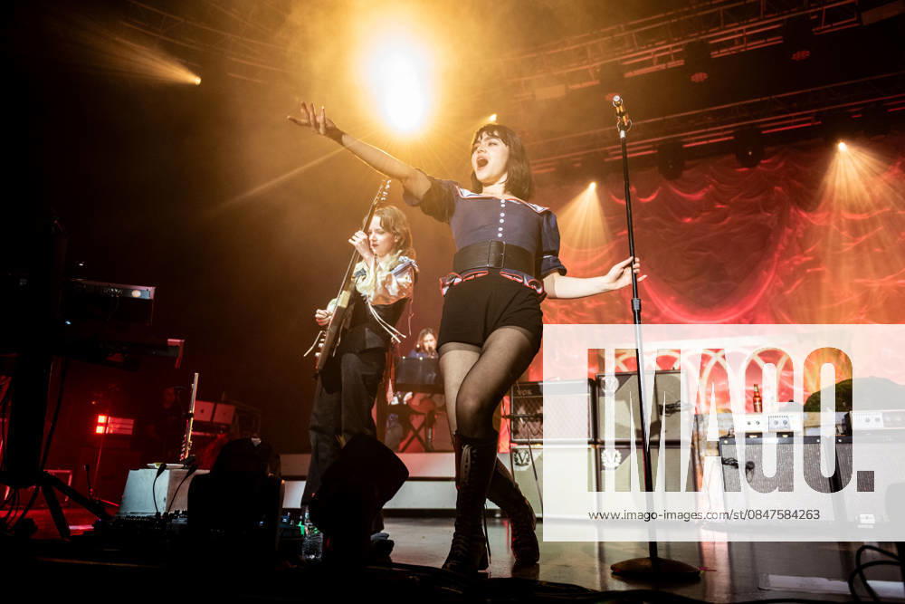 Music Concert - The Last Dinner Party Abigail Morris and Emily Roberts of The Last Dinner Party Milan Fabrique Italy