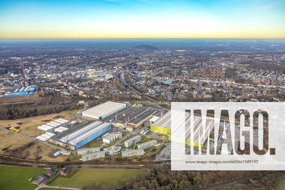 Aerial photograph, Everllence SE, Steinbrinkstrasse, industrial estate, Eisenheim, Oberhausen, Ruhr area, North Rhine-Westphalia, Germany, north of the Emscher River ATTENTIONxMINDESTHONORARx60xEURO
