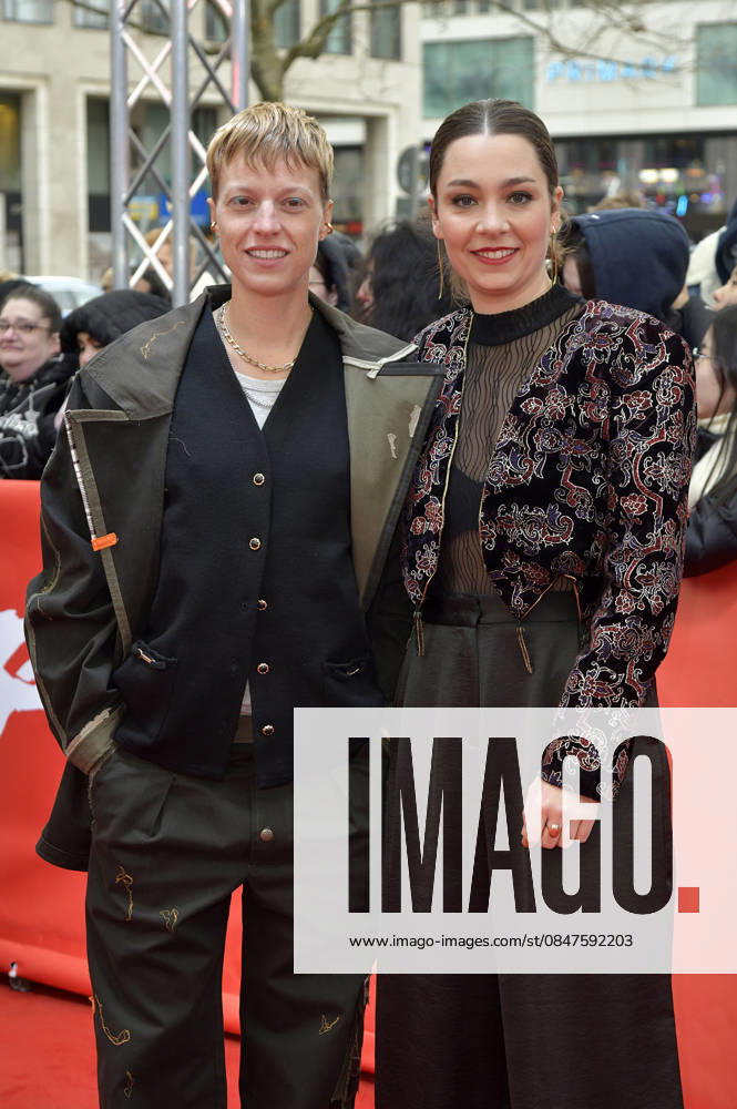 Sylvaine Faligant and Anna Roller at the premiere of the feature film Allegro Pastell at the Berlinale 2026 76 Berlin International Film Festival at the Zoo Palast Berlin, 14 02 2026 Foto:xM.xBehrensx xFuturexImagex allegro_6219