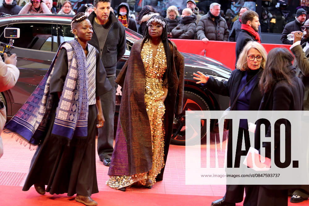 Poundo Gomis and Senegalese actress Mamby Mawine attend the red carpet for the film Dao premiere during the 76th Berlin International Film Festival (Berlinale), which is Europe s first major film festival of the year, in Berlin. The festival runs from February 12 to 22, 2026. Berlin Germany - ZUMAf146 20260214_zip_f146_099