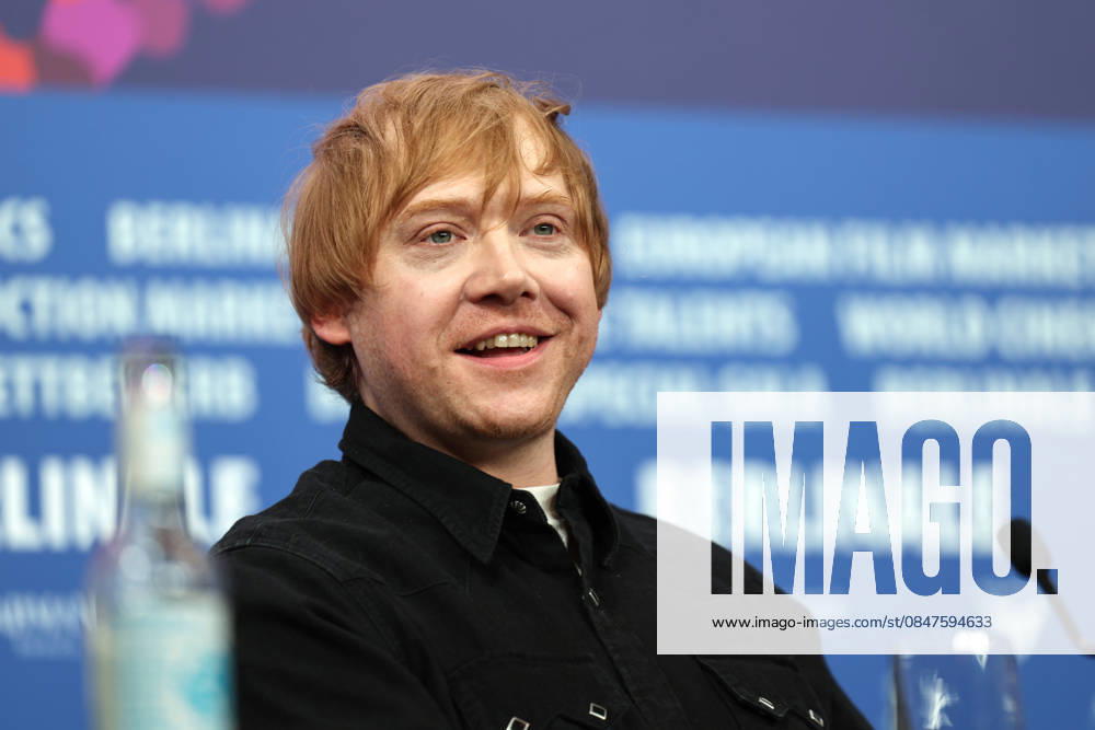 The 76 Berlinale Film Festival is taking place in Berlin from February 12 to 22, 2026. Nightborn film press conference. Rupert Grint answers to journalists questions. Berlin Germany - ZUMAt227 20260214_zip_t227_002
