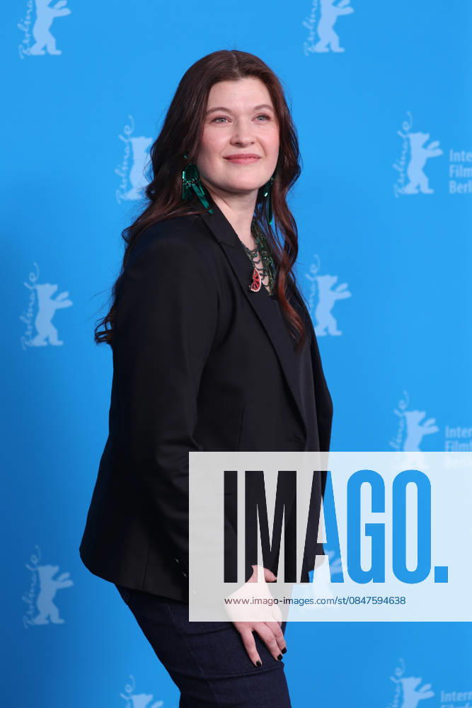 Hanna Bergholm poses at the photocall of Yo¶n Lapsi (Nightborn) during the 76th Berlinale International Film Festival at Hotel Hyatt in Berlin, Germany, on 14 February 2026. Photo: Berlin Germany - ZUMAm179 20260214_zep_m179_012