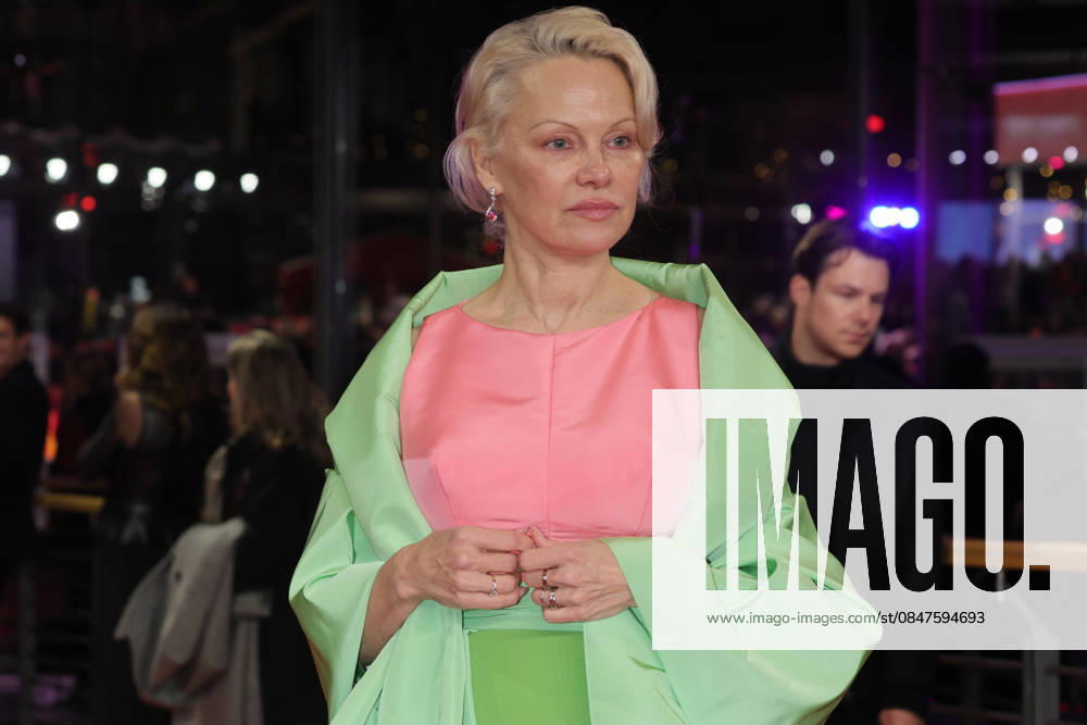 Pamela Anderson attends the premiere of Rosebush Pruning during the 76th Berlinale International Film Festival at Berlinalepalast in Berlin, Germany, on 14 February 2026. Photo: Berlin Germany - ZUMAm179 20260214_zep_m179_017