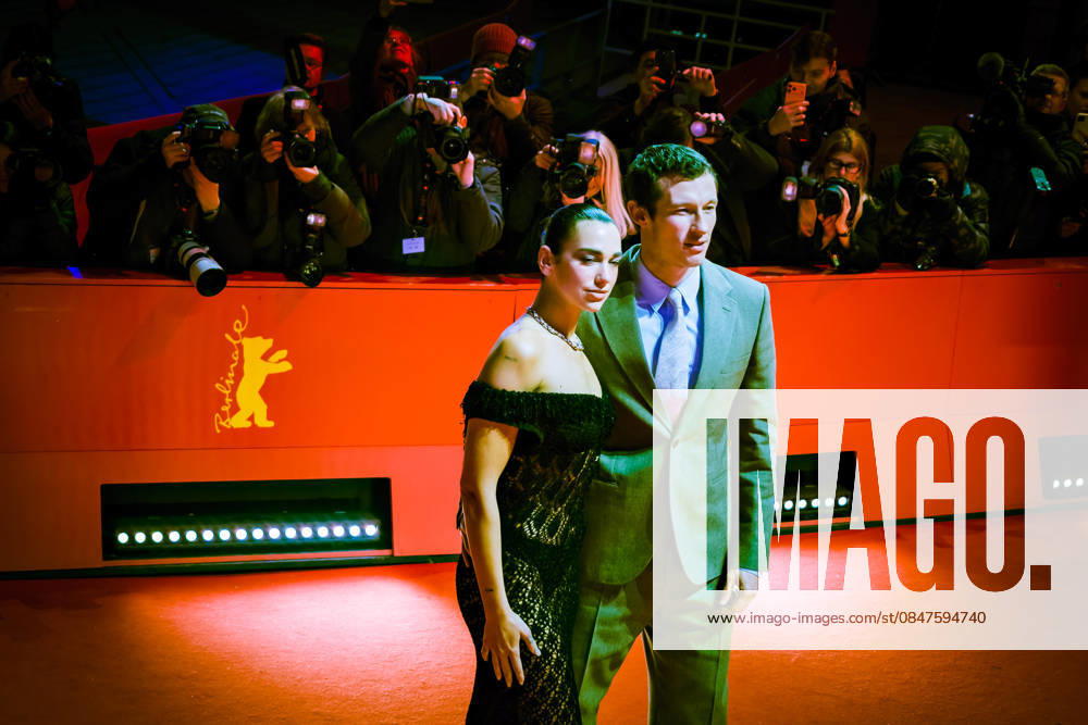 Red Carpet for Rosebush Pruning , Berlinale Palast , Berlin, Germany Dua Lipa joins Callum Turner on the Red Carpet for Rosebush Pruning during Berlinale (Berlin Film Festival) at Berlinale Palast , Berlin, , Germany on 14 February 2026., Credit:Julie Edwards Avalon