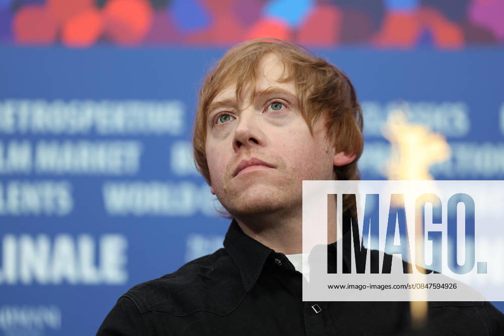 The 76 Berlinale Film Festival is taking place in Berlin from February 12 to 22, 2026. Nightborn film press conference. Rupert Grint answers to journalists questions. Berlin Germany - ZUMAt227 20260214_zip_t227_013