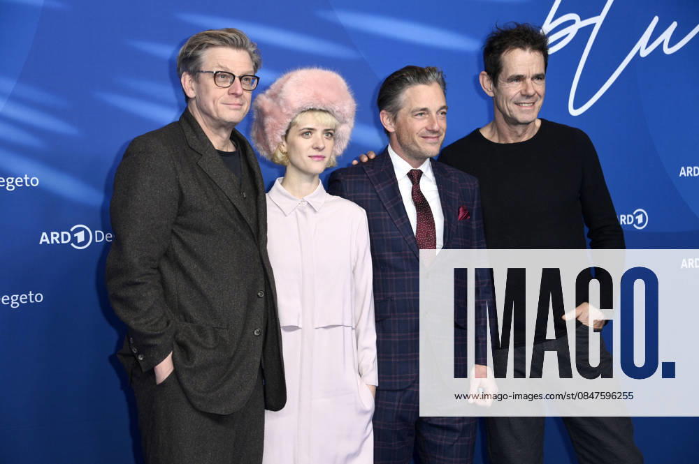 Hendrik Handloegten, Liv Lisa Fries, Volker Bruch and Tom Tykwer at the ARD Blue Hour 2026 as part of the Berlinale 2026 at the Hotel Telegraphenamt Berlin, 13 02 2026 Foto:xN.xKubelkax xFuturexImagex blue_hour_6451