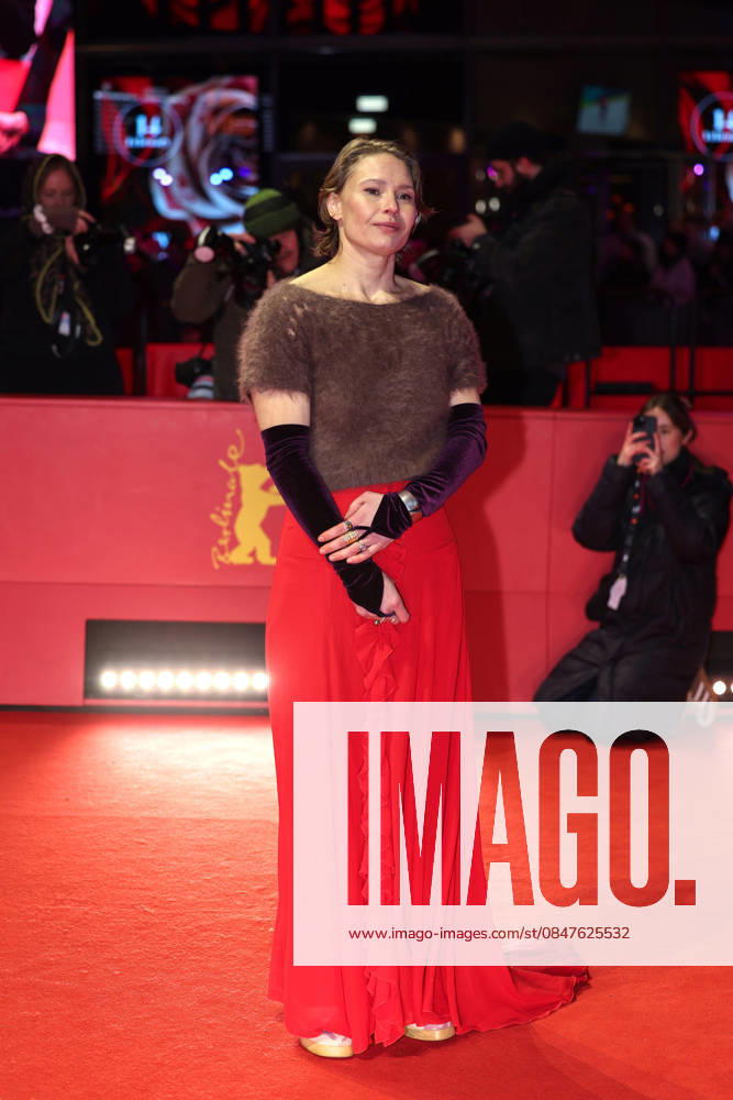 The 76 Berlinale Film Festival is taking place in Berlin from February 12 to 22, 2026. Nightborn film red carpet. Seidi Haarla attended the opening Red Carpet Berlin Germany - ZUMAt227 20260214_zip_t227_031