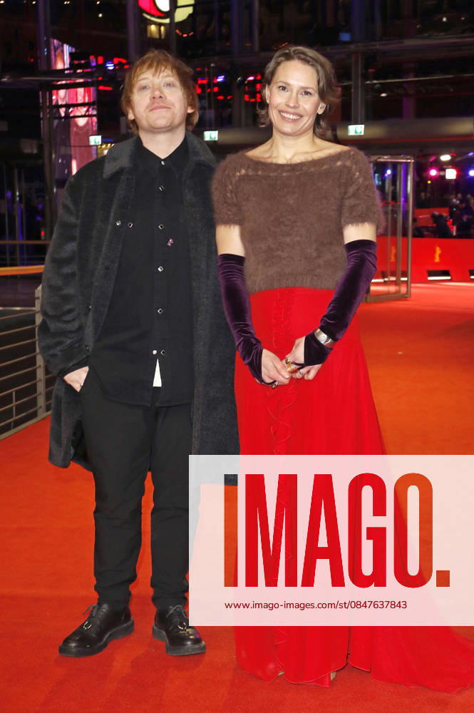 Rupert Grint and Seidi Haarla at the premiere of the feature film Yön lapsi Nightborn at the Berlinale 2026 76 Berlin International Film Festival in the Berlinale Palast Berlin, 14 02 2026 Foto:xC.xTamckex xFuturexImagex nightborn_6305