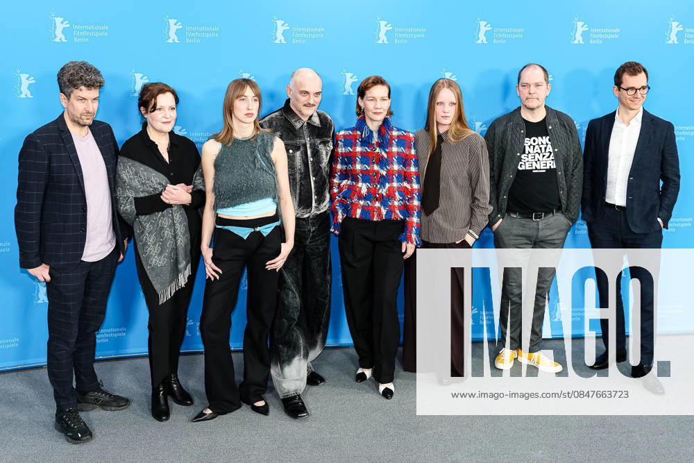 Berlinale Berlinale, 76 Berlin International Film Festival 2026 Photo Call ROSE Tobias Walker Producer Marisa Growaldt Actor Actor Caro Braun Actress Actor Markus Schleinzer Director, Screenwriter Director, Screenwriter Sandra Hüller Actress Actor Emma Bahl