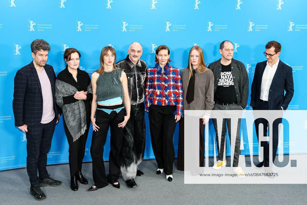 Berlinale Berlinale, 76 Berlin International Film Festival 2026 Photo Call ROSE Tobias Walker Producer Marisa Growaldt Actor Actor Caro Braun Actress Actor Markus Schleinzer Director, Screenwriter Director, Screenwriter Sandra Hüller Actress Actor Emma Bahl