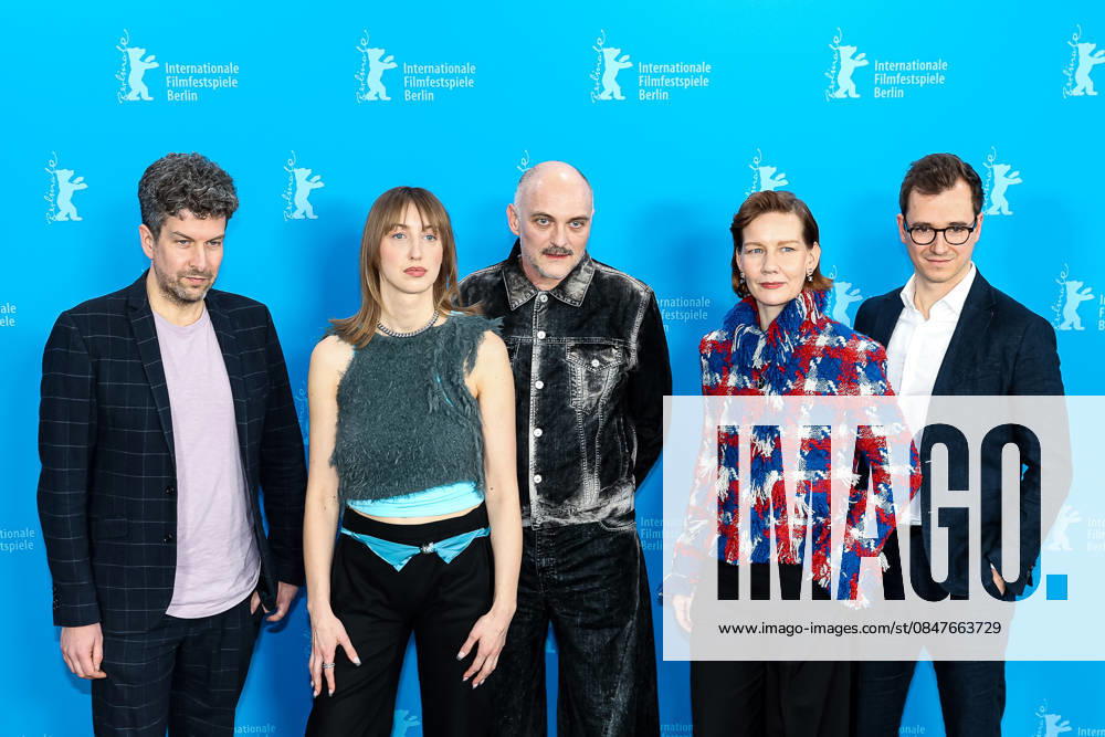 Berlin Berlinale, 76 Berlin International Film Festival 2026 Photo Call ROSE Tobias Walker Producer Caro Braun Actress Actor Markus Schleinzer Director, Screenwriter Director, Screenwriter Sandra Hüller Actress Actor Johannes Schubert Producer Producer Berlinale, 76 Berlin International Film Festival 2026