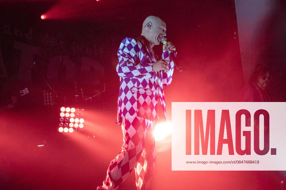 Stumpen from Knorkator live at a concert of the All Good Things are 30 Tour at Capitol Hannover, 14 02 2026 Foto:xC.xSpeidelx xFuturexImagex knorkator_6208