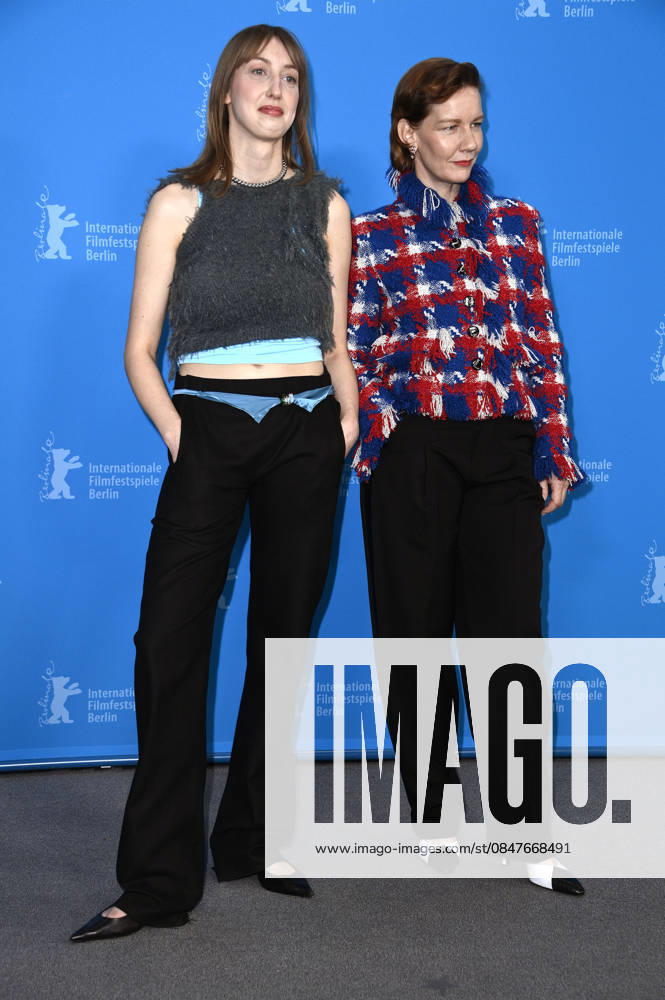 Caro Braun and Sandra Hüller at the photocall for the feature film Rose at the Berlinale 2026 76 Berlin International Film Festival at the Hotel Grand Hyatt Berlin, 15 02 2026 Foto:xN.xKubelkax xFuturexImagex rose_6213