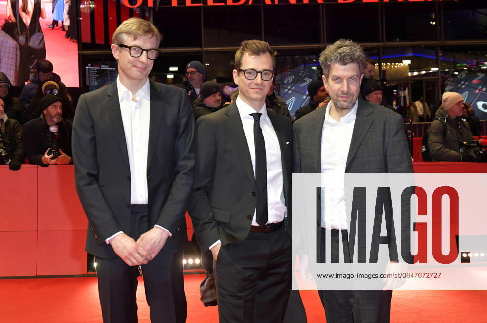 Karsten Stöter, Johannes Schubert and Tobias Walker at the premiere of the feature film Rose at the Berlinale 2026 76 Berlin International Film Festival in the Berlinale Palast Berlin, 15 02 2026 Foto:xM.xBehrensx xFuturexImagex rose_6286
