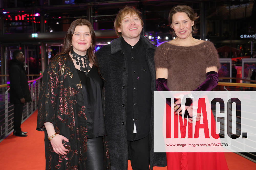 76. Berlinale, Yön Lapsi Premiere February 14, 2026, Berlin, Germany: Hanna Bergholm, Rupert Grint and Seidi Haarla attend the photocall of YoÂ¶n Lapsi (Nightborn) during the 76th Berlinale International Film Festival at Berlinalepalast in Berlin, Germany, on 15 February 2026. Photo: Berlin Germany - ZUMAm179 20260214_zep_m179_038