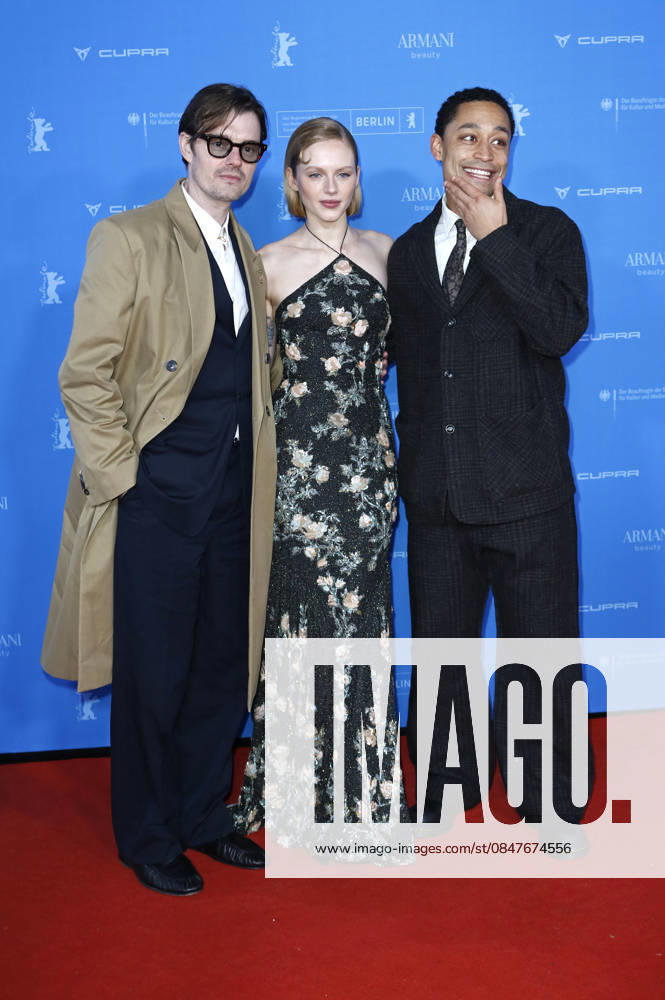Sam Riley, Emma Laird and Loyle Carner at the premiere of the BBC series Mint at the Berlinale 2026 76 Berlin International Film Festival at the Zoo Palast Berlin, 15 02 2026 Foto:xC.xTamckex xFuturexImagex mint_6217