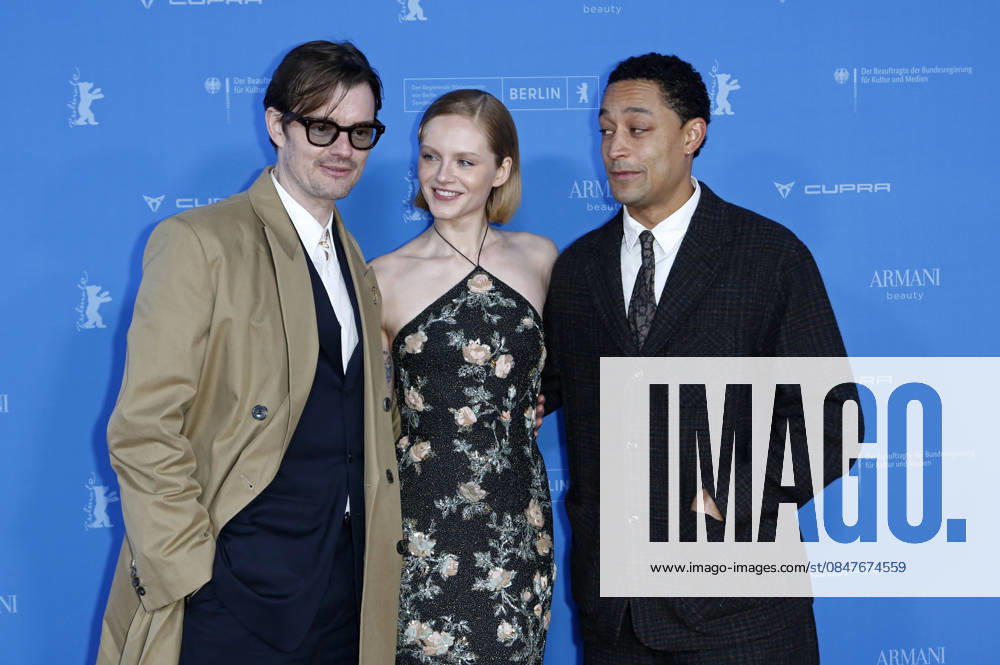 Sam Riley, Emma Laird and Loyle Carner at the premiere of the BBC series Mint at the Berlinale 2026 76 Berlin International Film Festival at the Zoo Palast Berlin, 15 02 2026 Foto:xC.xTamckex xFuturexImagex mint_6219