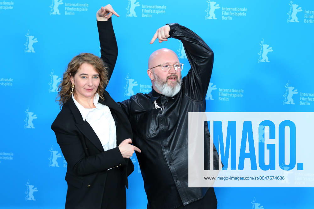 Belgian director Anke Blonde and Belgian screenwriter Angelo Tijssens pose for a photo call for the film Dust during the 76th Berlin International Film Festival (Berlinale), which is Europe s first major film festival of the year, in Berlin. The festival runs from February 12 to 22, 2026. Berlin Germany - ZUMAf146 20260215_zip_f146_048