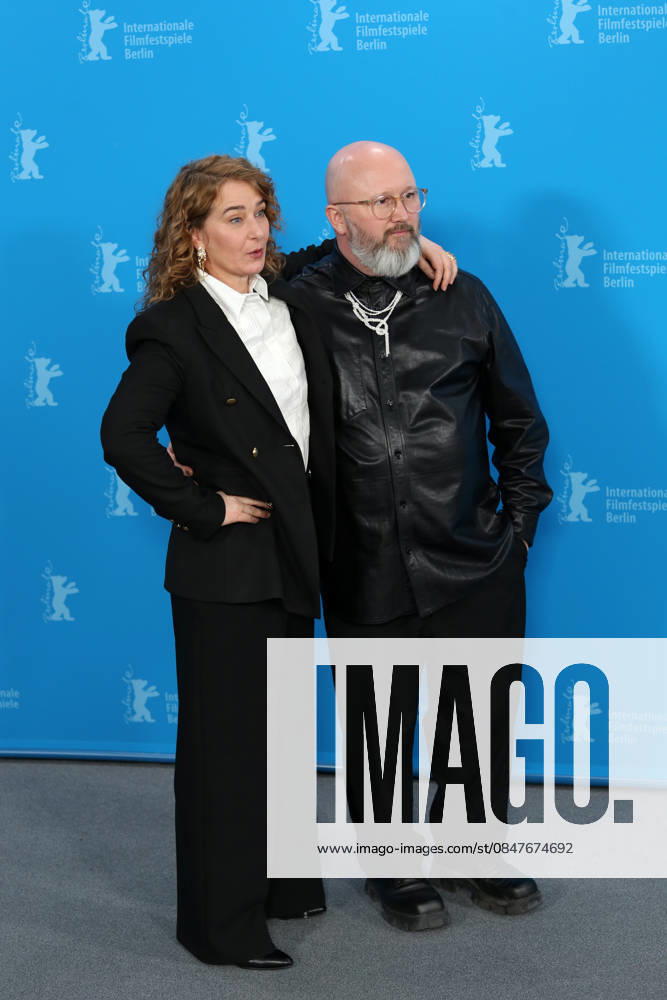 Belgian director Anke Blonde and Belgian screenwriter Angelo Tijssens pose for a photo call for the film Dust during the 76th Berlin International Film Festival (Berlinale), which is Europe s first major film festival of the year, in Berlin. The festival runs from February 12 to 22, 2026. Berlin Germany - ZUMAf146 20260215_zip_f146_049