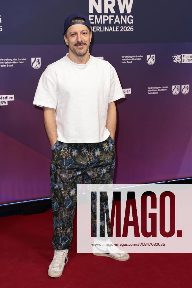 Fahri Yardim at the NRW Reception on 15 02 2026 as part of the 76 Berlinale in Berlin NRW Berlinale Reception in Berlin