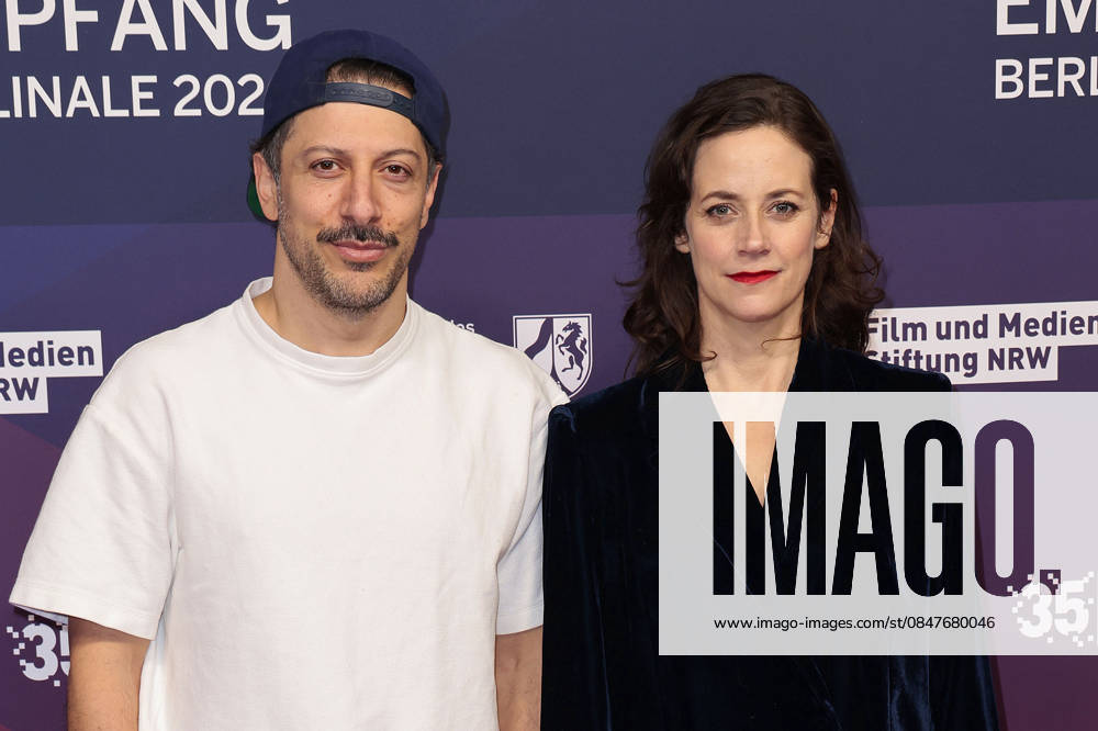 Fahri Yardim and Anja Knauer at the NRW Reception on 15 02 2026 as part of the 76 Berlinale in Berlin NRW Berlinale Reception in Berlin