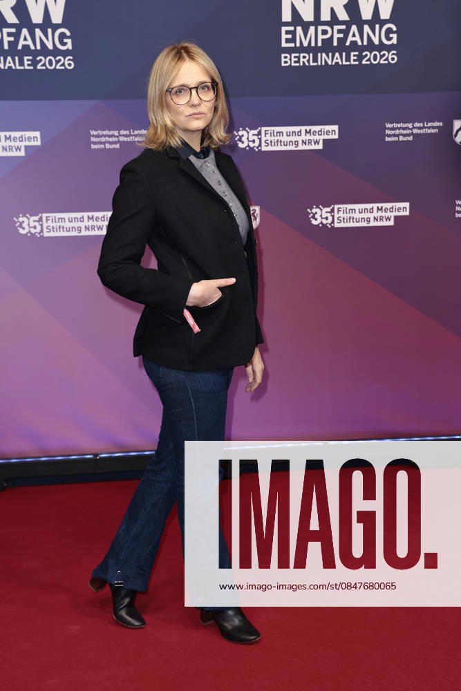 Laura Tonke at the NRW Reception on 15 02 2026 as part of the 76 Berlinale in Berlin NRW Berlinale Reception in Berlin