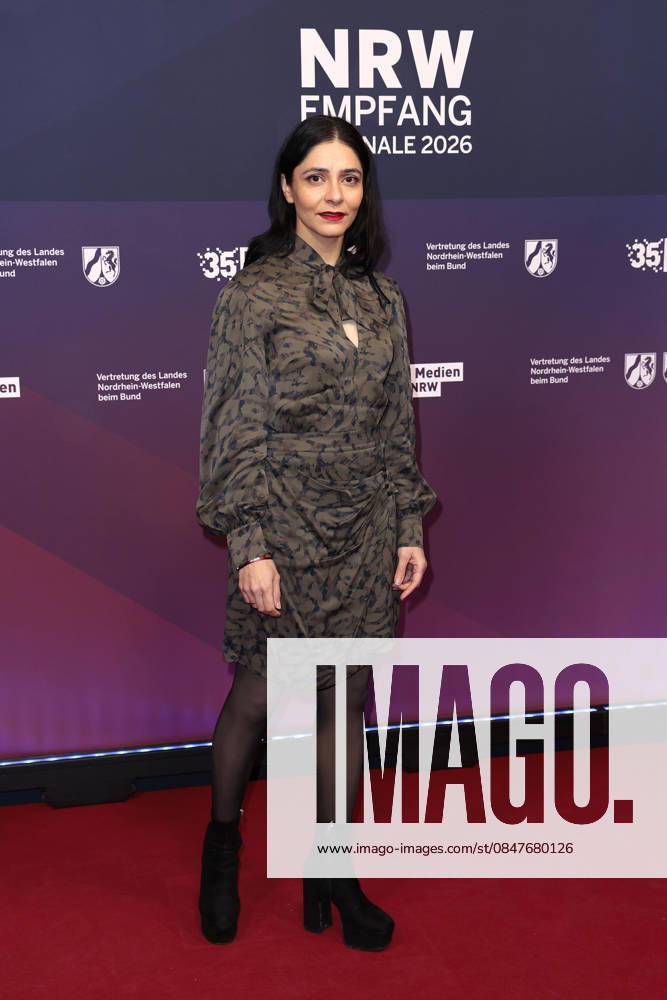 Pegah Ferydoni at the NRW Reception on 15 02 2026 as part of the 76 Berlinale in Berlin NRW Berlinale Reception in Berlin