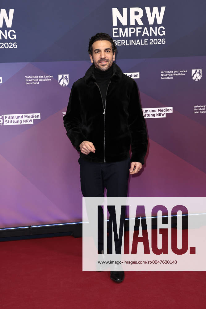 Elyas M Barek at the NRW Reception on 15 02 2026 as part of the 76 Berlinale in Berlin NRW Berlinale Reception in Berlin