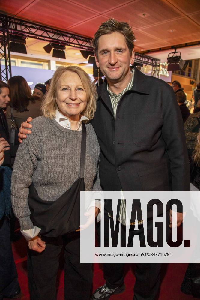 Maren Kroymann and Sebastian Schwarz as guests at the NRW reception at the 76 Berlinale 2026 in the Representation of the State of North Rhine-Westphalia to the Federal Government, on Sunday 15 02 2026 in Berlin Berlin Germany