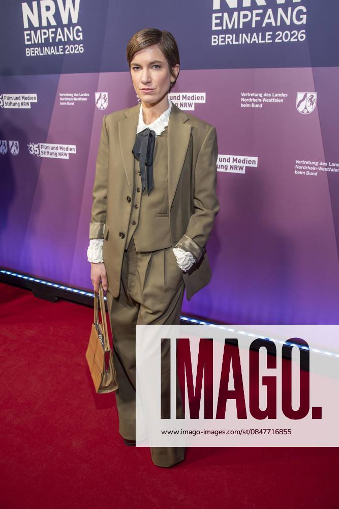 Isabell Horn as a guest at the NRW reception at the 76 Berlinale 2026 at the Representation of the State of North Rhine-Westphalia to the Federal Government, on Sunday 15 02 2026 in Berlin Berlin Germany