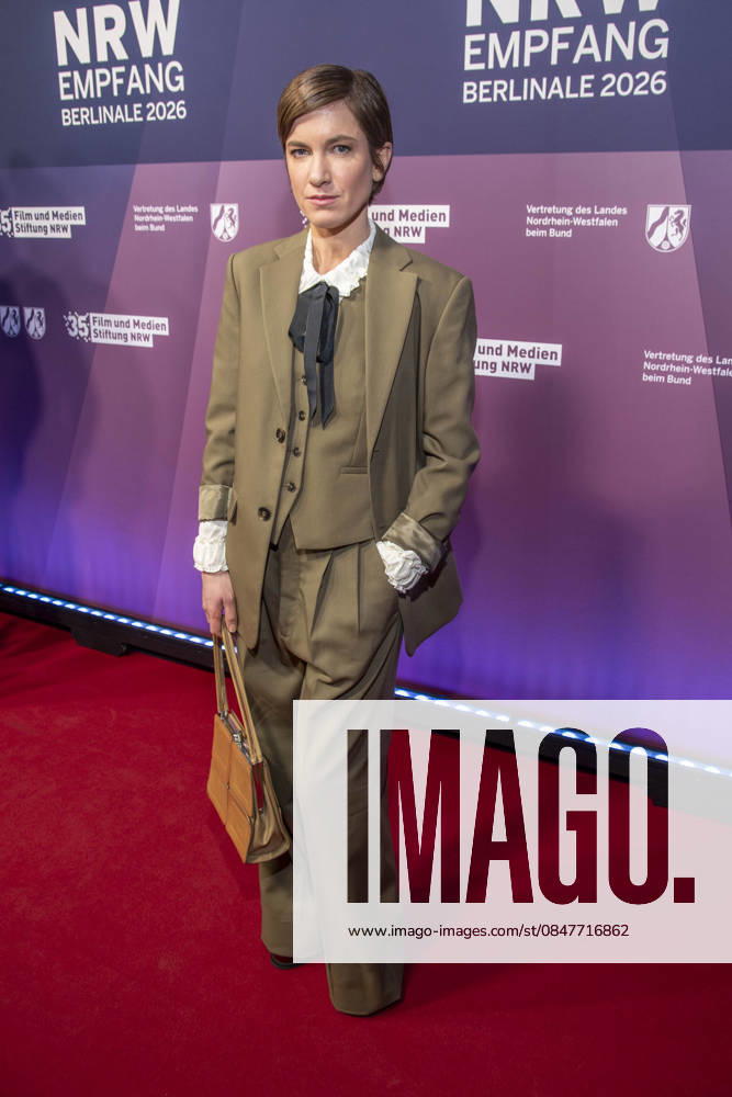 Isabell Horn as a guest at the NRW reception at the 76 Berlinale 2026 at the Representation of the State of North Rhine-Westphalia to the Federal Government, on Sunday 15 02 2026 in Berlin Berlin Germany