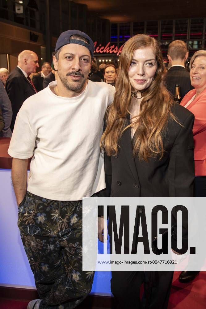 Fahri YardÄ±m and Pheline Roggan as guests at the NRW Reception at the 76 Berlinale 2026 at the Representation of the State of North Rhine-Westphalia to the Federal Government,on Sunday 15 02 2026 in Berlin Berlin Germany