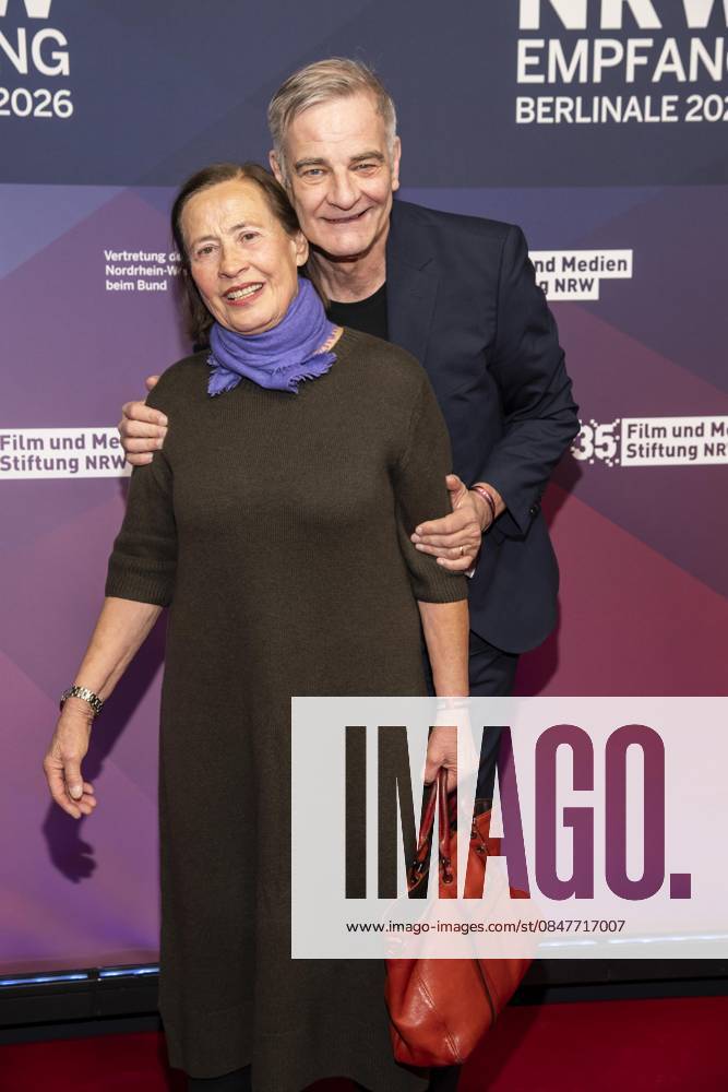 Jutta Schafmeiste and Heinrich Schafmeister as guests at the NRW reception at the 76 Berlinale 2026 in the Representation of the State of North Rhine-Westphalia to the Federal Government, on Sunday 15 02 2026 in Berlin Berlin Germany